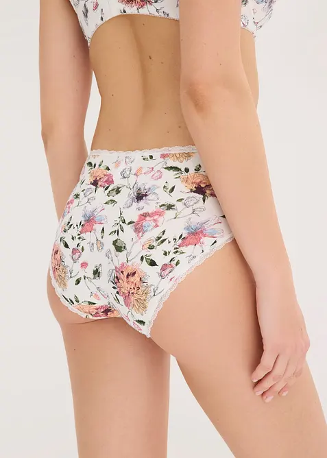 Lot de 4 slips Maxi coton, bonprix