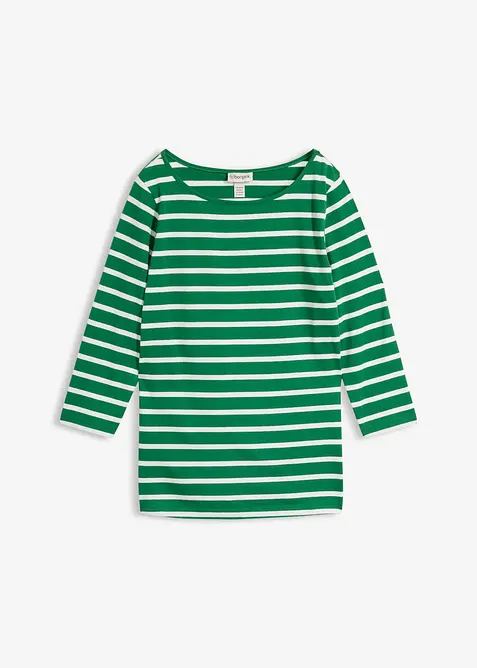 Langarmshirt mit reiner Bio-Baumwolle, bonprix