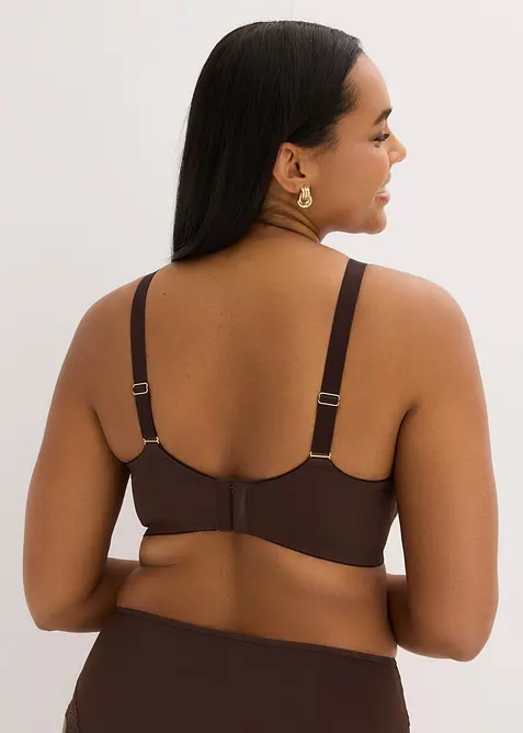 Soutien-gorge minimiseur avec dentelle d&eacute;licate, bonprix
