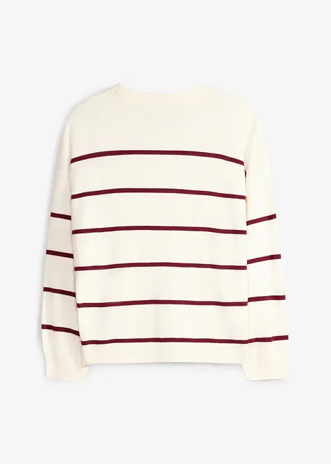 Pull en fine maille de viscose m&eacute;lang&eacute;e, bonprix