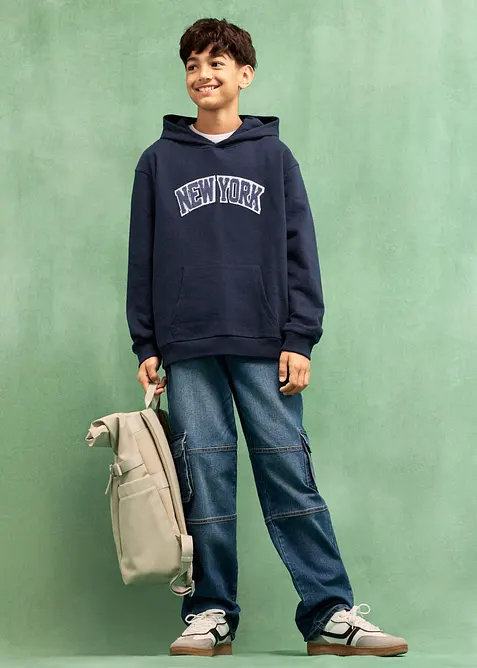 Hoodie aus reiner Baumwolle, bonprix