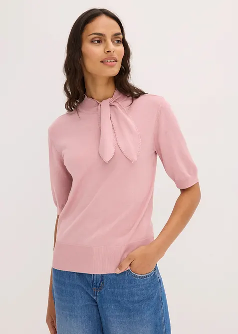 Feinstrickpullover aus softem Viskose-Mix, bonprix