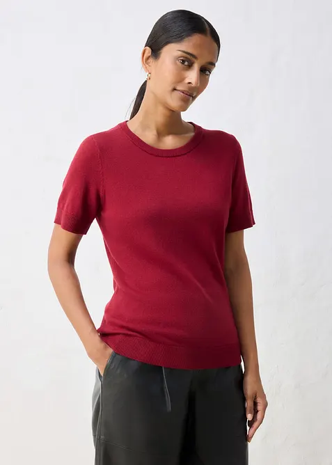 Feinstrickpullover aus weichem Woll-Mix, bonprix