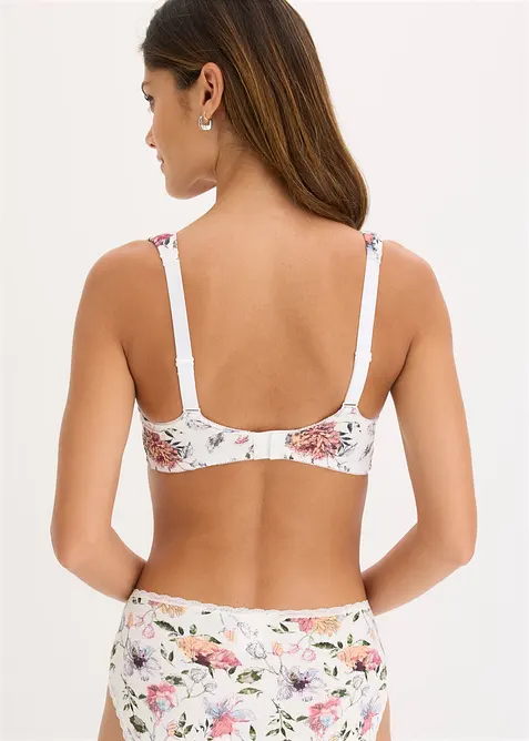 Lot de 2&nbsp;soutiens-gorge coton &agrave; coques et armatures, bonprix