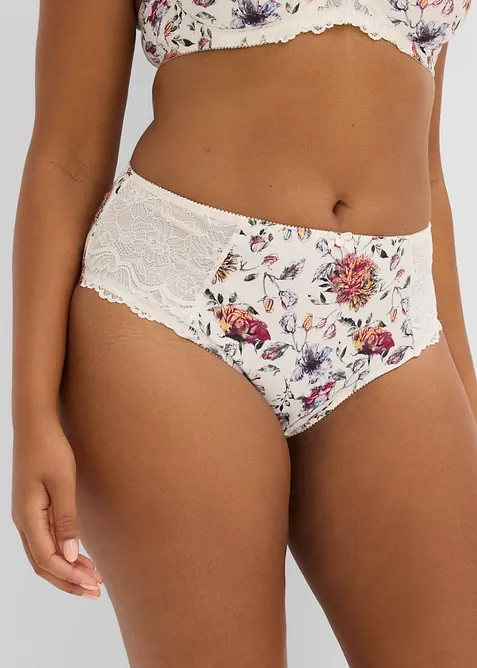 Lot de 2&nbsp;slips maxi &agrave; imprim&eacute; floral, bonprix