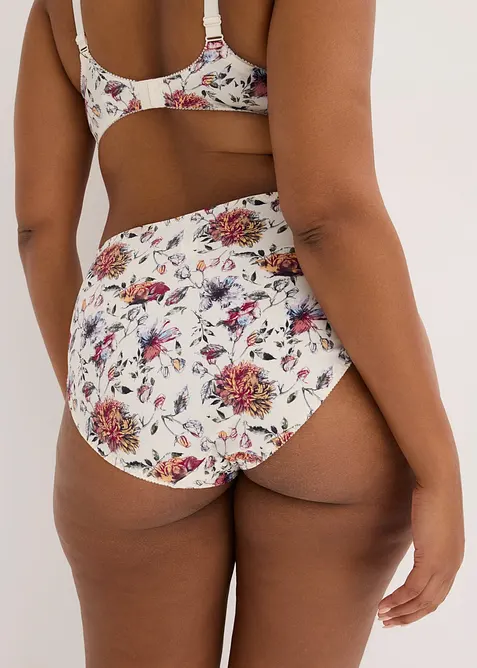 Maxislip mit floralem Druck (2er Pack), bonprix
