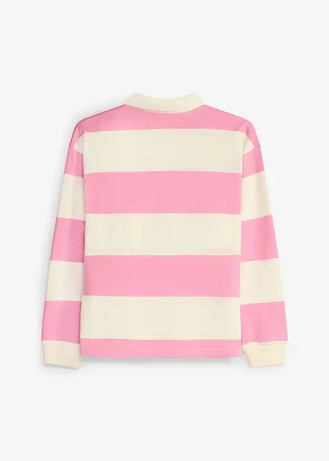 Sweat polo 100% coton, bonprix