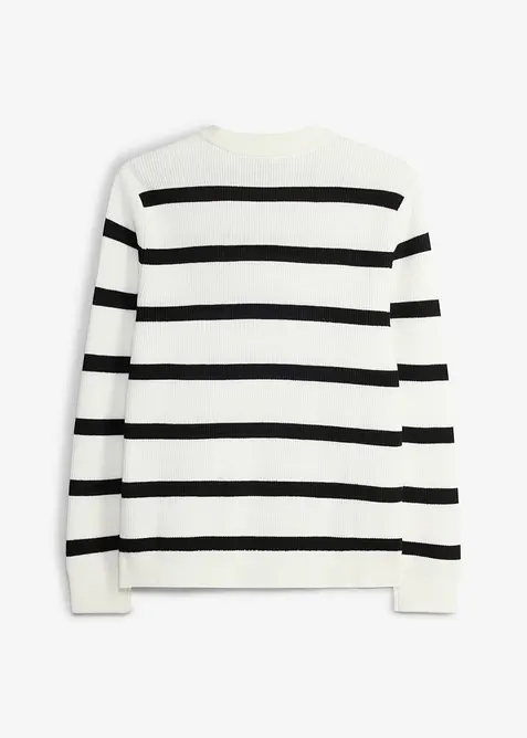 Pull en fine maille de coton doux, bonprix