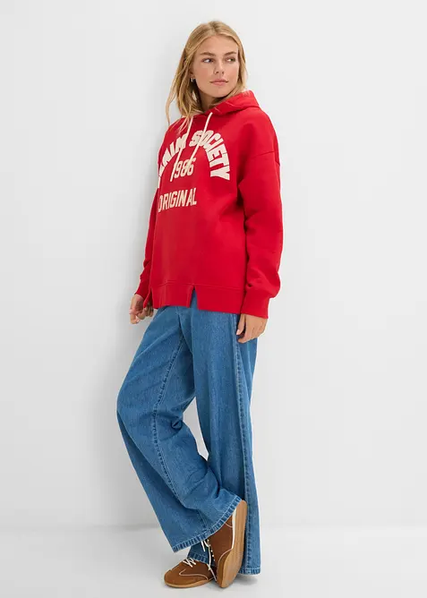 Oversize Hoodie aus reiner Baumwolle, bonprix