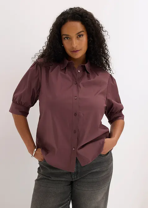 Blouse en coton extensible, bonprix