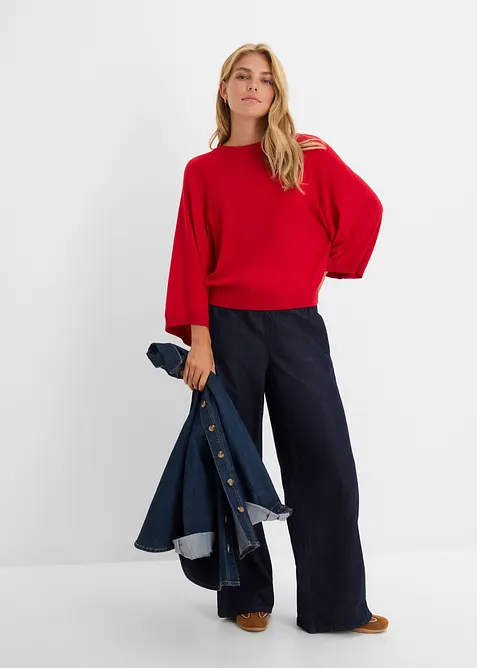 Oversized Feinstrickpullover, bonprix