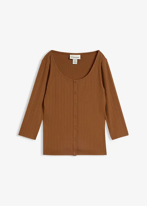 Shirt aus softem Modal-Mix, bonprix