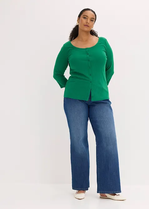 Shirt aus softem Modal-Mix, bonprix