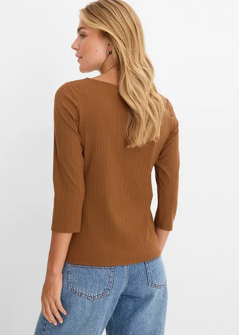 Shirt aus softem Modal-Mix, bonprix