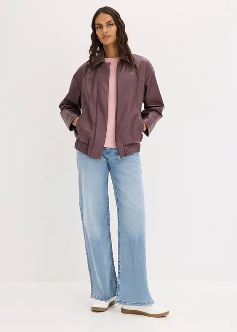 Blouson enduit, bonprix