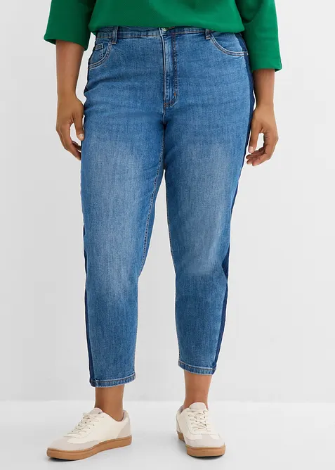 Mom-Jeans High Waist cropped, bonprix