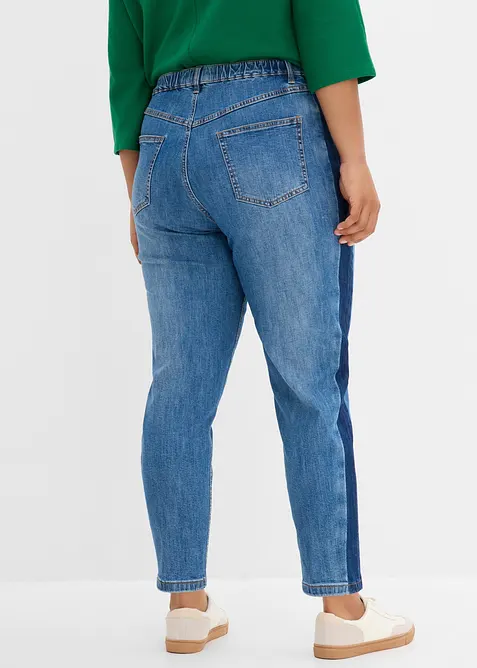 Mom-Jeans High Waist cropped, bonprix