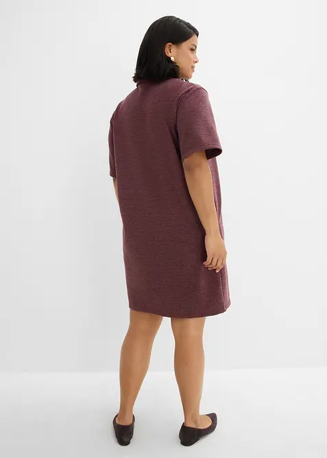 Kleid mit Rei&szlig;verschluss aus Piqu&eacute;, bonprix