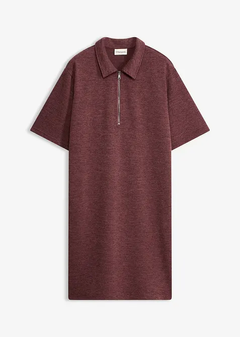 Kleid mit Rei&szlig;verschluss aus Piqu&eacute;, bonprix