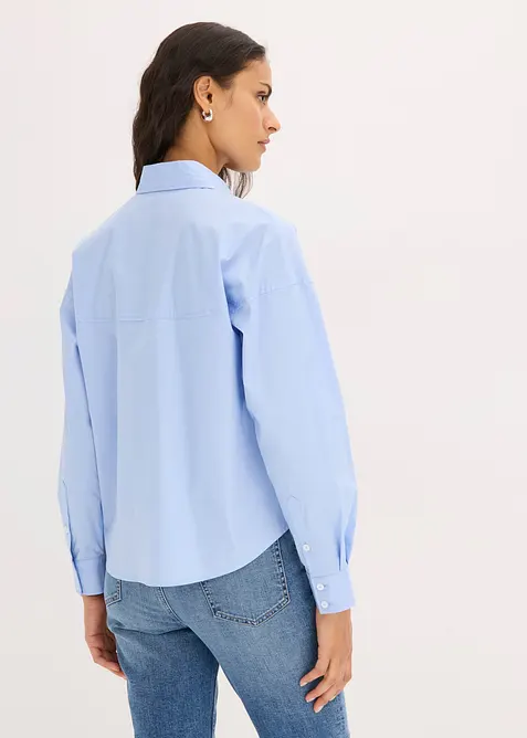 Chemisier en coton extensible, bonprix