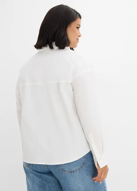 Chemisier en coton extensible, bonprix