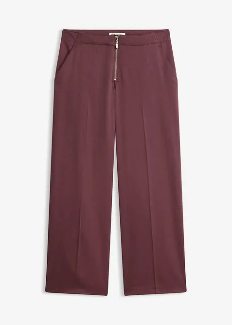 Bundfaltenhose mit Rei&szlig;verschluss, bonprix