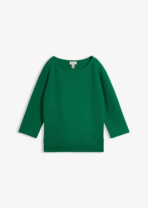 T-shirt interlock textur&eacute;, bonprix