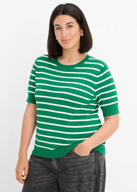 Feinstrickpullover aus softem Viskose-Mix, bonprix