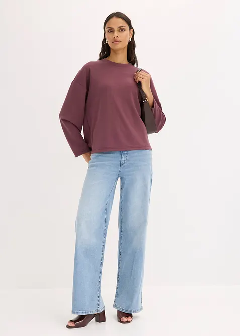 Oversize-Scubashirt aus Viskose-Mix, bonprix