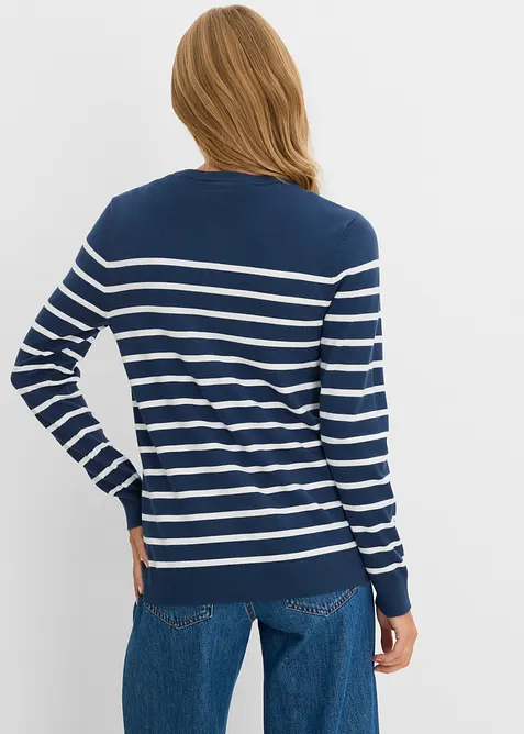 Feinstrickjacke aus weichem Viskose-Mix, bonprix