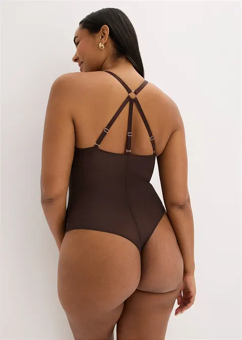 Body-string brod&eacute;, sans armatures, bonprix
