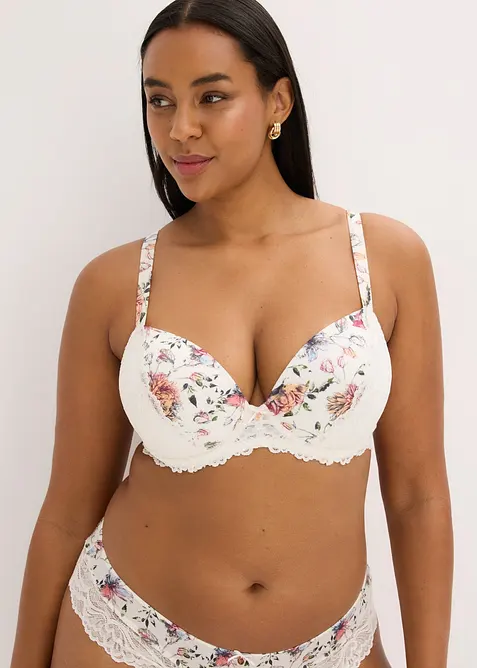 Schalen-BH mit zarter Spitze, bonprix