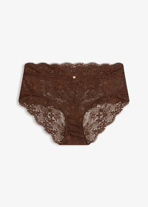 Culotte taille haute en dentelle, bonprix