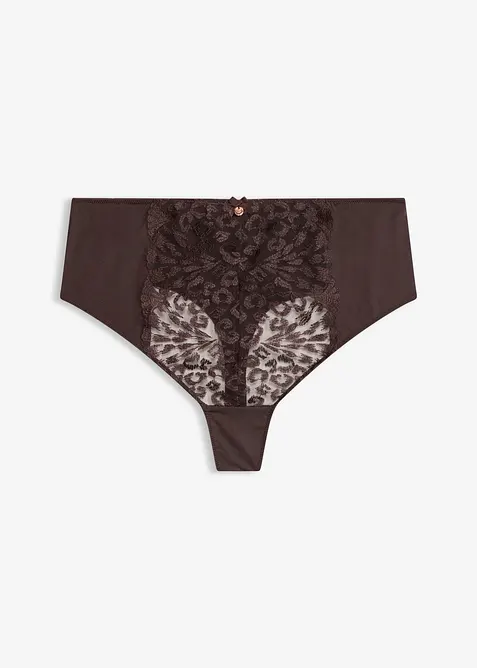 String taille haute brod&eacute;, bonprix