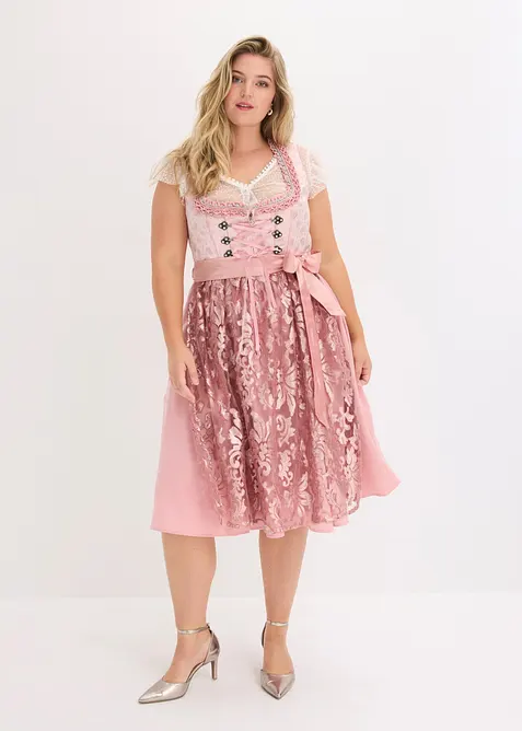 Dirndl mit Pailletten Sch&uuml;rze (2-tlg.Set), bonprix