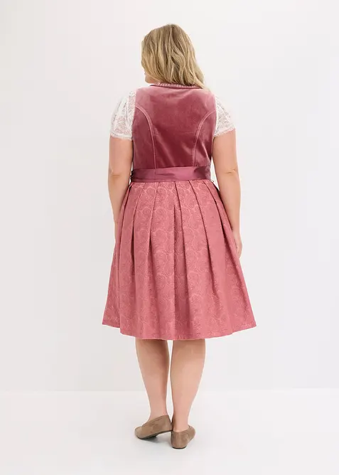 Dirndl mit Pailletten Sch&uuml;rze (2-tlg.Set), bonprix