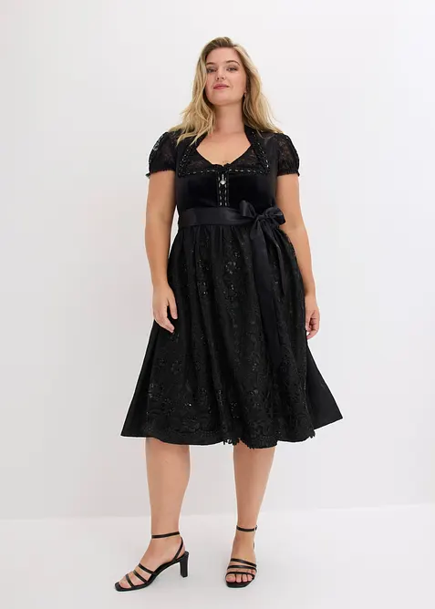 Dirndl mit Samtrock (2-tlg.Set), bonprix