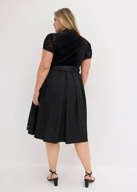 Dirndl mit Samtrock (2-tlg.Set), bonprix