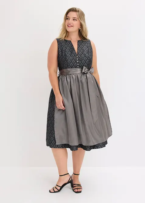 Dirndl mit Sch&uuml;rze  (Doppelpack 2-tlg. Set), bonprix