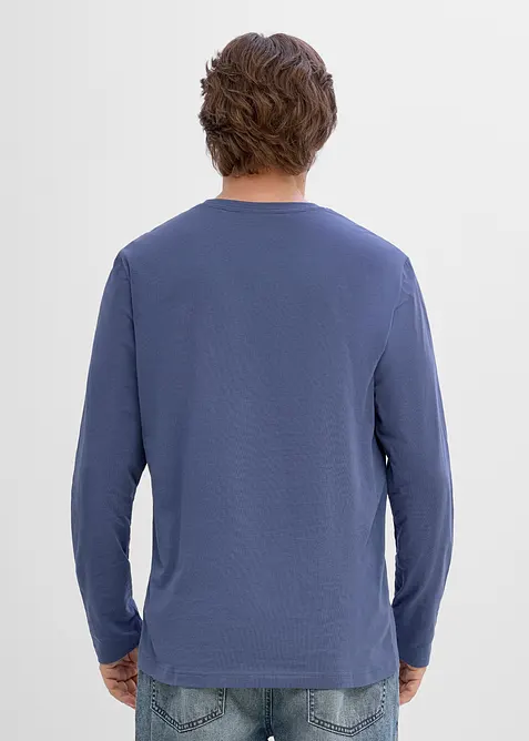 Langarmshirt aus reiner Bio-Baumwolle, bonprix