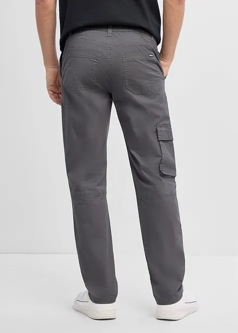 Pantalon extensible regular avec poche portable, droit, bonprix