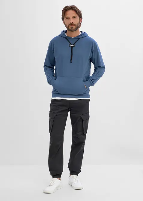 Sweat &agrave; capuche 100% coton, bonprix