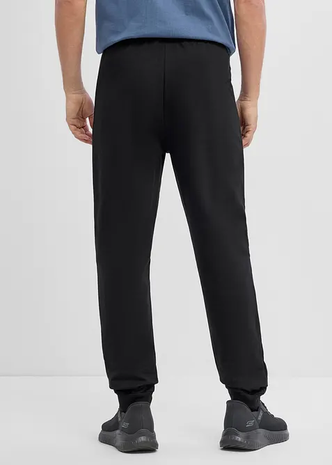 Pantalon de jogging &agrave; imprim&eacute; sportif, 100% coton, bonprix