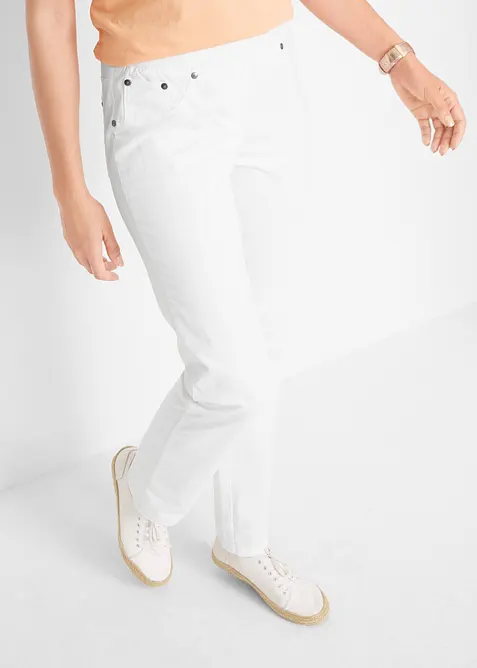Tregging en twill de coton extensible, bonprix