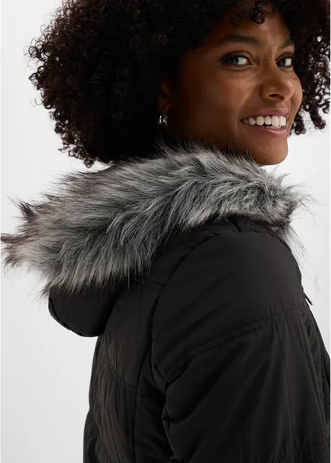 Veste matelass&eacute;e &agrave; capuche, bonprix