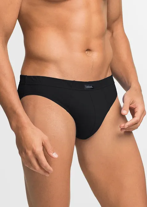 Slip mit weicher Baumwolle (10er Pack), bonprix