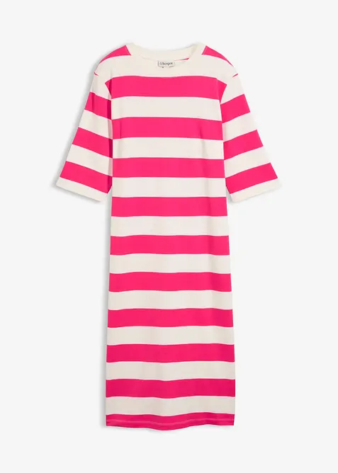 Shirtkleid aus schwerer reiner Bio-Baumwolle, bonprix
