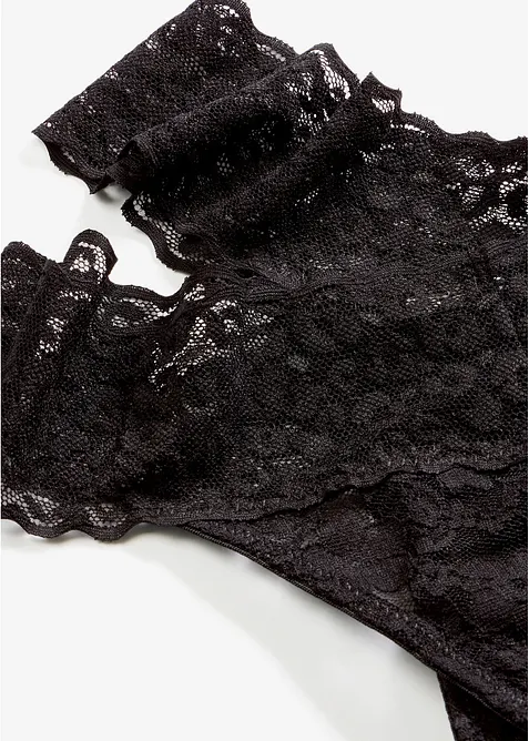 Lot de 2 tangas en dentelle, bonprix