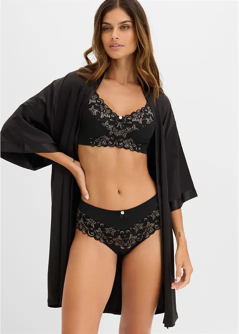 Soutien-gorge minimiseur sans armatures &agrave; bretelles rembourr&eacute;es, bonprix