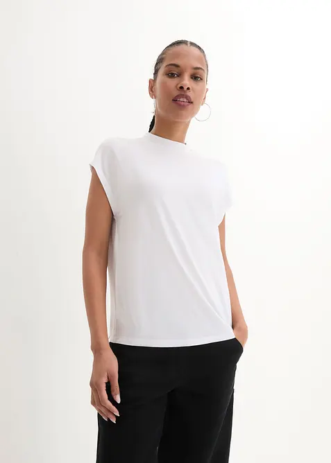 T-Shirt aus softer Viskose, bonprix